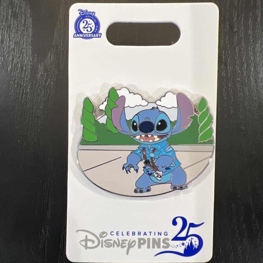 2025 Disney‎ Parks 25th Anniversary Pin Trading Stitch OE Pin